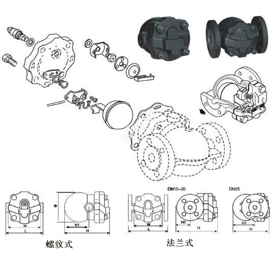 進(jìn)口杠桿浮球式疏水閥尺寸圖.jpg